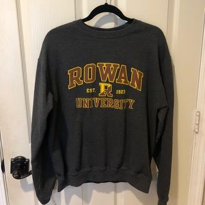 Rowan University sweatshirt